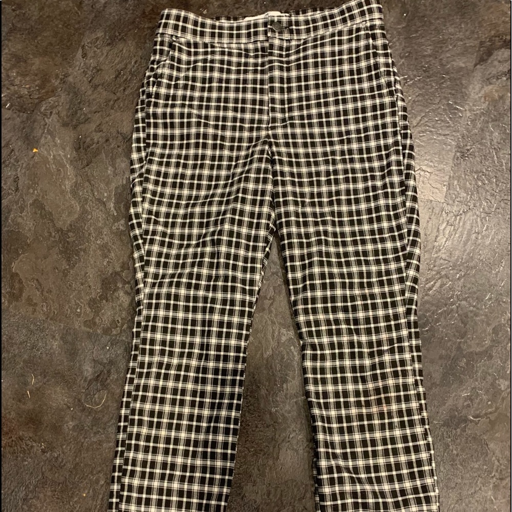Hollister Plaid Pants